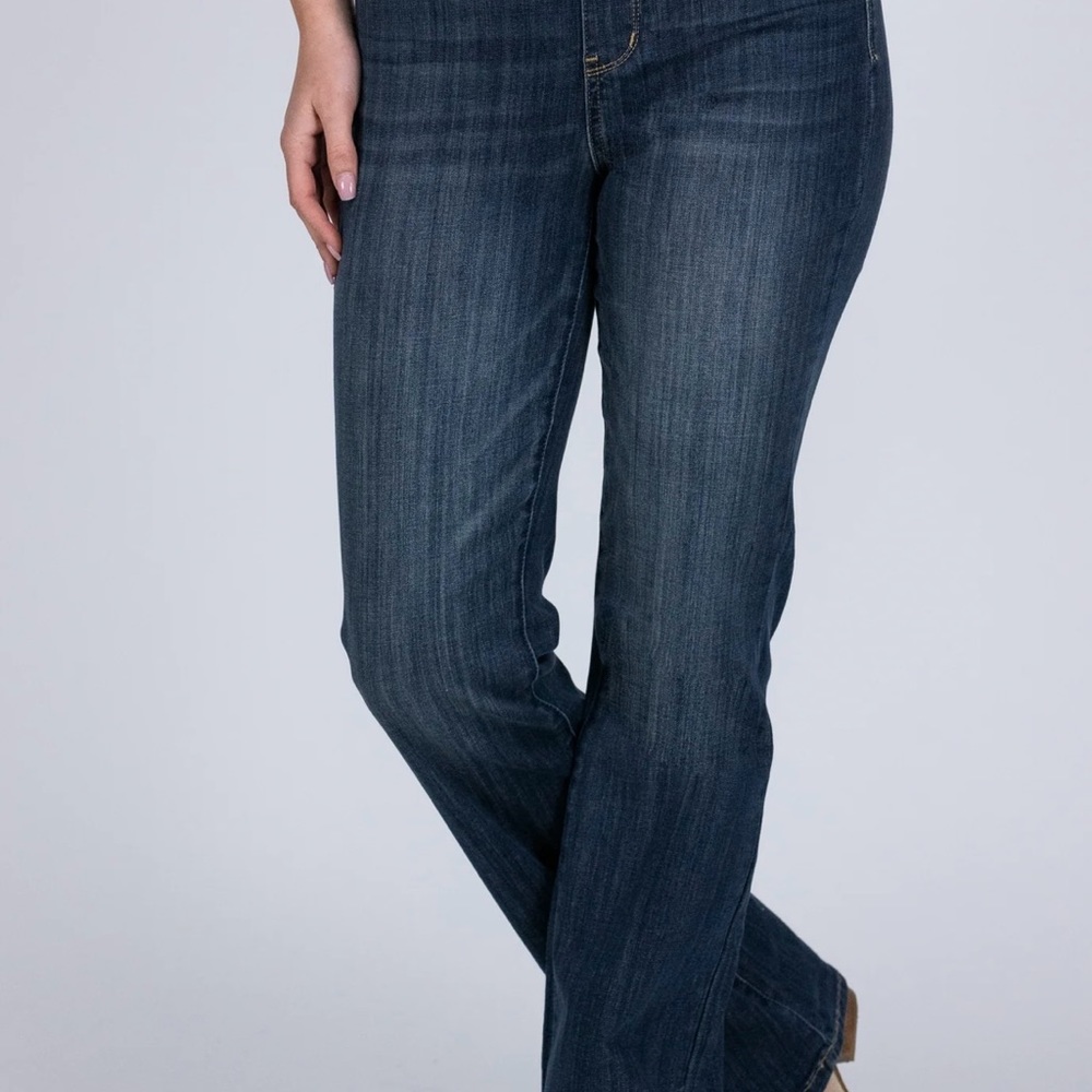 NWT Judy Blue Pull On Boot Cut Jeans 11